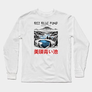 Biei Blue Pond Long Sleeve T-Shirt